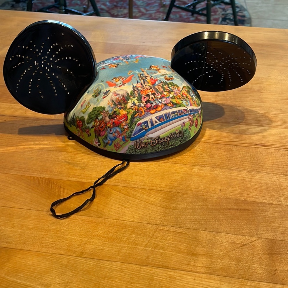 Walt Disney World Story Fireworks Mickey Mouse Ears Hat Lights Up (not tested)